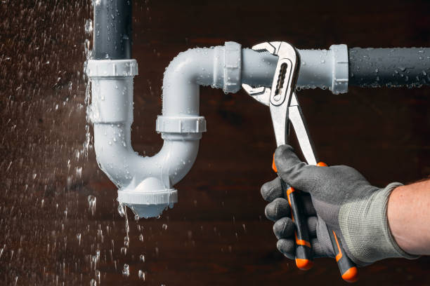 Professional Sewer Line Repair technician working in Atlanta, NY